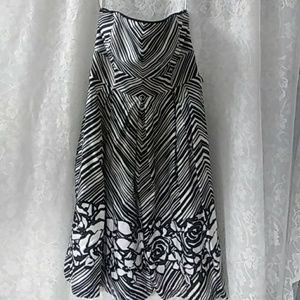 White house black market strapless dress Wedding Vacation Resortwear Party